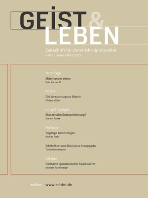 cover image of Geist & Leben 1/2023